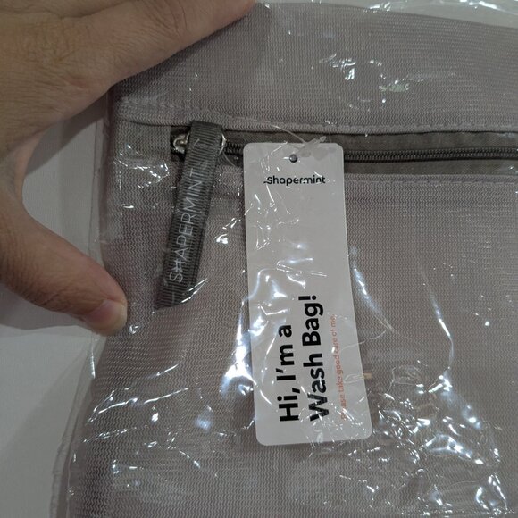 BNWT Shapermint Meshin' Around Wash Bag Grey - Picture 3 of 4